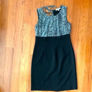 Leopard Print Top Cocktail Dress